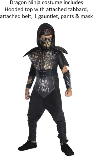 Vista 2 de Rubie's Disfraz de dragón ninja para niño