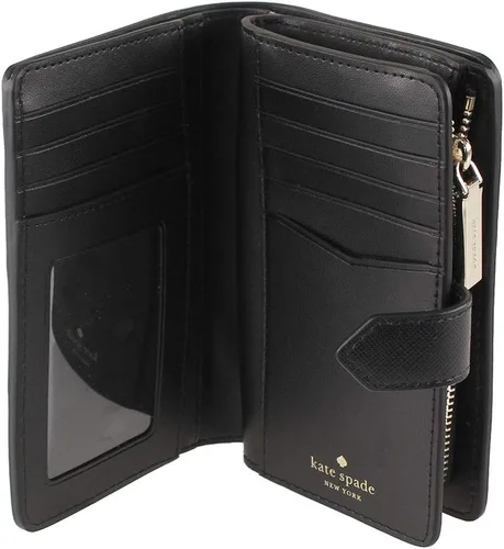 Vista 3 de Kate Spade New York Staci Colorblock Medium Compact Bifold Wallet Warm Beige beige cálido Cartera plegable