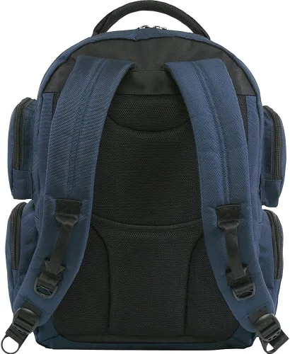 Vista 3 de Original Penguin Mochila Peterson para la mayoría de portátiles y portátiles de 15 pulgadas, marino, Mochila para laptop Peterson que se adapta a