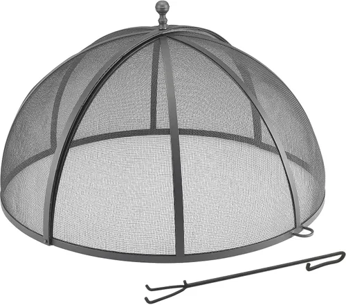 Vista 9 de Good Directions protector contra chispas para fogata, Acero recubierto de polvo, M, Cobre