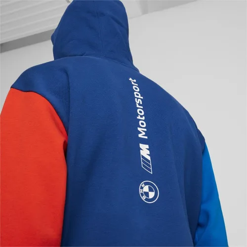 Vista 10 de PUMA Sudadera con capucha de forro polar BMW M Motorsport Essentials para hombre