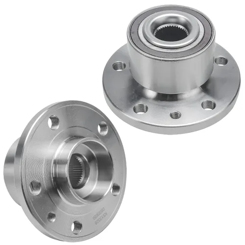 Vista 88 de Detroit Axle - 2.2L Bujes de rodamiento de rueda delanteros de 2 piezas para Honda Accord 90-97, 97 Acura CL, 2 rodamientos de ruedas y conjunto