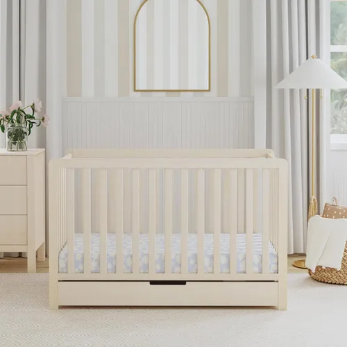 Vista 8 de Carter's by Davinci Colby - Cuna convertible 4 en 1 - Cuna convertible con certificado GREENGUARD Gold para cama infantil, cama de día, cama