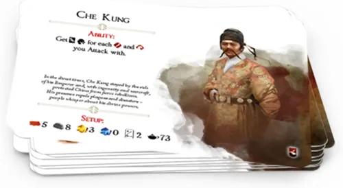 Vista 4 de Awaken Realms The Great Wall Stretch Goals - Expansión del juego de mesa - Juego de estrategia de fantasía medieval para niños y adultos, a partir