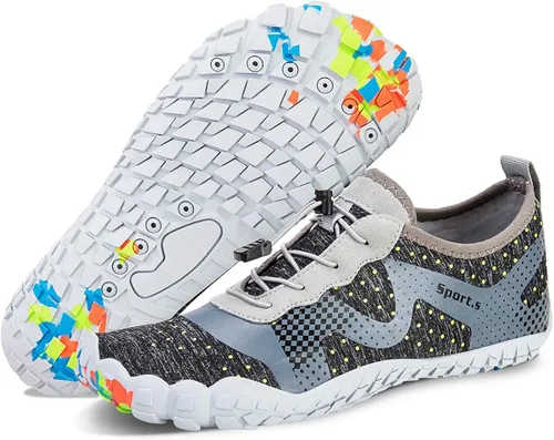 Vista 2 de Zapatos deportivos para el agua, para hombres, de secado rápido, calzado deportivo para usar al aire libre, ir en kayak, lancha, senderismo, surf