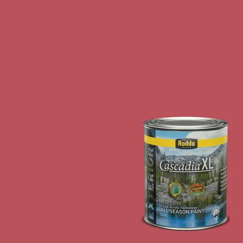 Vista 97 de Rodda Paint CASCADIA ZERO - Pintura plana e imprimación para interiores en uno, cuarto de galón, rosa Mullen