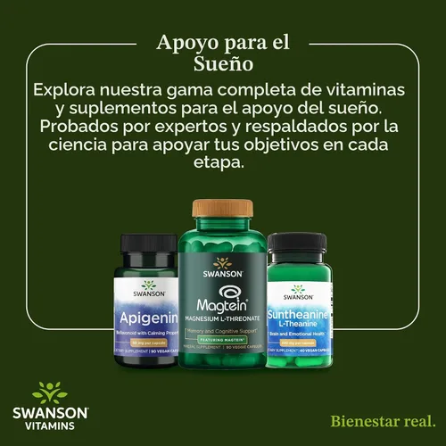Vista 6 de Swanson Apigenina, 0.0018 oz, 90 cápsulas