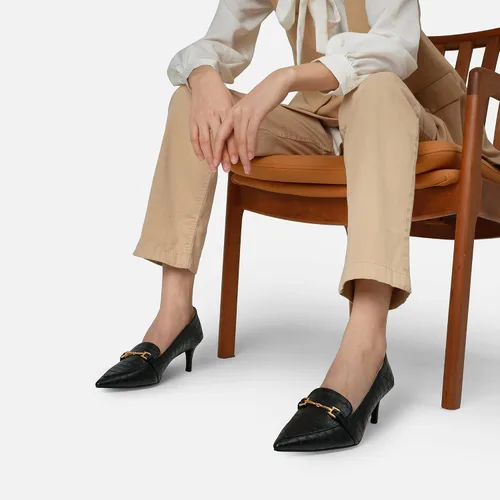 Vista 5 de DREAM PAIRS Zapatos de tacón para mujer con punta puntiaguda para mujer