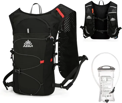 Vista 22 de TRIWONDER Mochila de hidratación para correr, chaleco de agua ligero para hombres y mujeres, paquete de agua de hidratación para ciclismo, correr