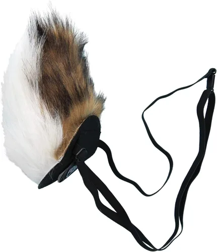 Vista 3 de Deer Fawn Furry Plush Tail Costume Accessory