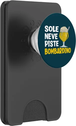 Vista 8 de Sole Neve Piste Bombardino PopSockets Adhesive PopGrip