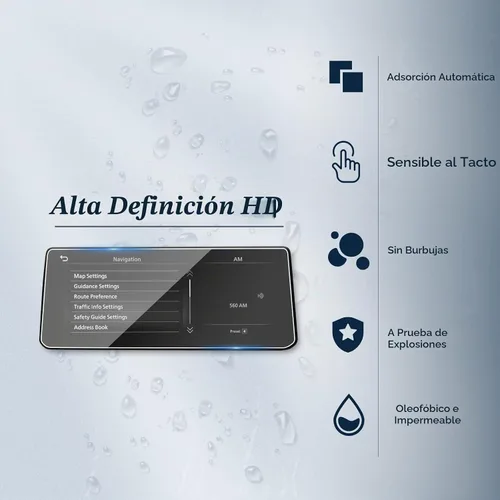 Vista 2 de BIBIBO - Protector de pantalla para Infiniti QX60 2025 2026 2027