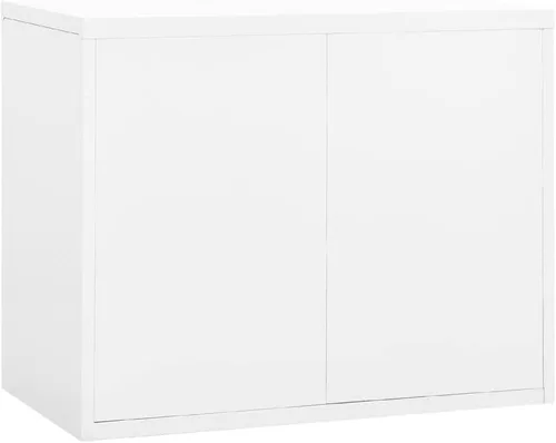Vista 7 de Archivador de metal de 2 cajones, archivador de acero para oficina con cerradura para el hogar y la oficina, 35.4 x 18.1 x 28.5 pulgadas (blanco)