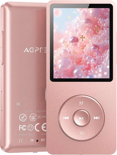 Vista 15 de Reproductor de música MP3 AGPtek – A02 Sonido sin pérdidas, soporta hasta 128 GB