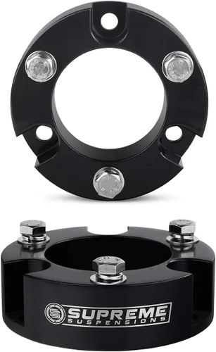Vista 4 de Supreme Suspensions - Kit de elevación delantera y trasera de 2.5 pulgadas con espaciadores de caída diff para Toyota 4Runner 2003-2023 / Toyota FJ