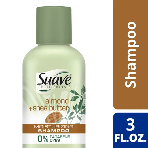 Vista 6 de Suave Profesionales Champú Almendra + Manteca de Karité 3 oz