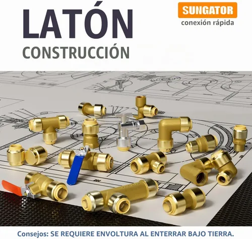Vista 6 de SUNGATOR Paquete de 12 válvulas de parada angular, válvula de cierre
