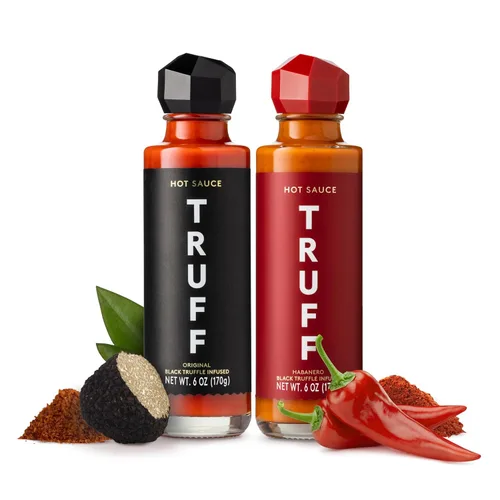 Vista 18 de TRUFF - Salsa picante gourmet con chiles maduros, trufa negra, néctar de agave orgánico, una experiencia de sabor ultra única en una botella de 6