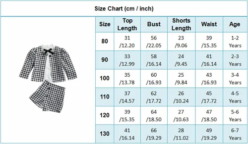 Vista 7 de Conjunto de ropa de 2 piezas para niñas pequeñas para otoño e invierno