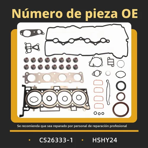 Vista 3 de Kit de cadena de distribución del motor+junta de culata con juego de pernos, para Kia Optima 2011-2014, para Hyundai Sonata 2010-2014, G4KH G4KC L4