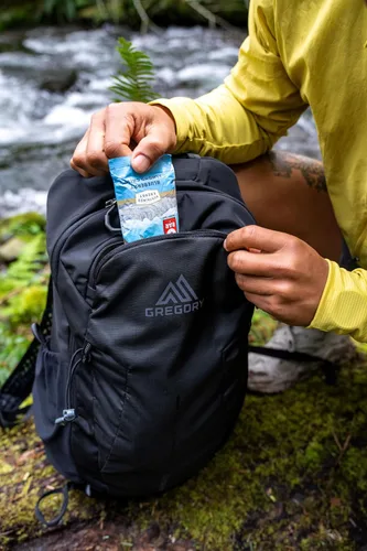 Vista 3 de Gregory Mochila de senderismo Arrio Day, Ambar Haze, Exteriores