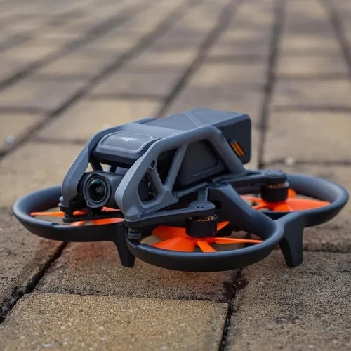 Vista 6 de DJI Avata Drone Propellers de repuesto para DJI Avata Drone Accesorios con tornillos (naranja, 8 piezas - 4 CW + 4 CCW)