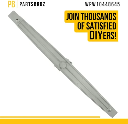Vista 5 de PartsBroz Brazo de pulverización medio WPW10448645 W10448645 - Compatible con lavavajillas Whirlpool KitchenAid Jenn-Air Amana - Sustituye a