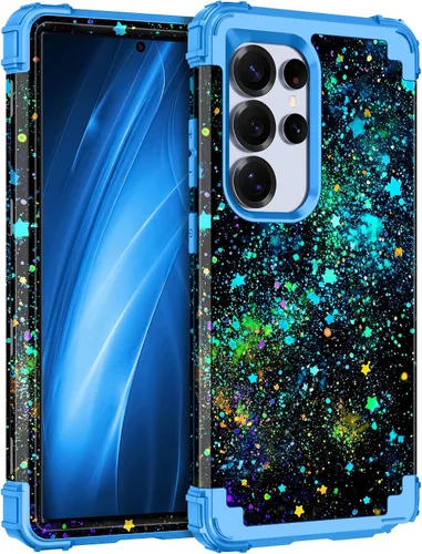 Vista 31 de Casetego Funda para Galaxy A16 5G, Tres Capas de Alta Resistencia Robusta a Prueba de Golpes, Protección Completa Rugosa de PC Duro + Parachoques