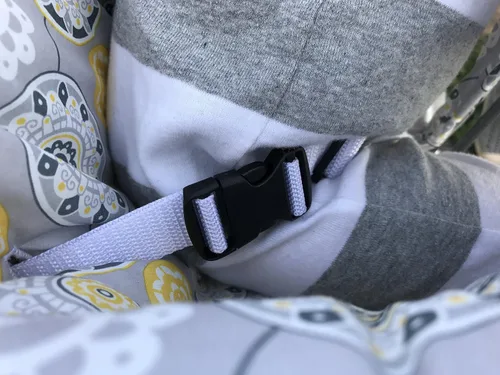 Vista 5 de Funda doble doble para carrito de compras para hermanos bebés con funda de transporte. Garantizado para adaptarse a tiendas de comestibles