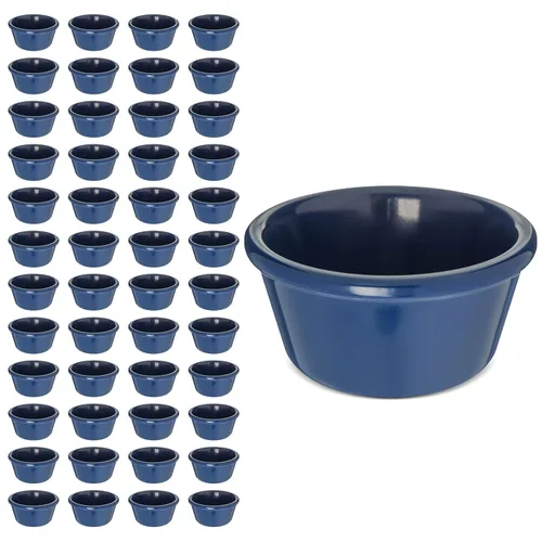 Vista 6 de Carlisle FoodService Products Tazón de plástico para salsa Ramekin para el hogar y el restaurante, plástico, 4 onzas, color negro