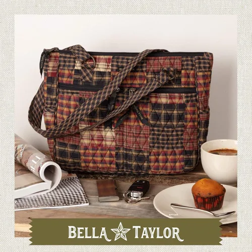 Vista 2 de Bella Taylor Bolso diario Bolsos ligeros de tela acolchada para mujer