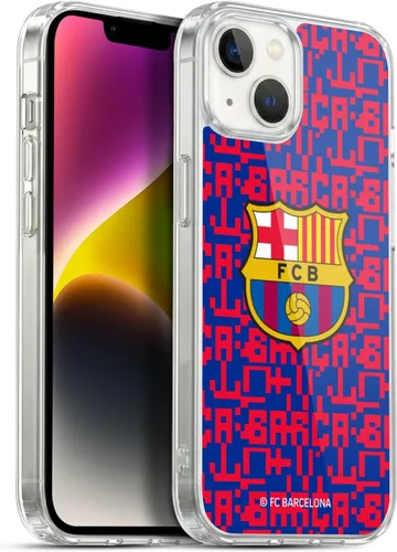 Vista 290 de Head Case Designs Funda de gel suave con licencia oficial del FC Barcelona Barca Crest Graphics [protección de grado militar] compatible con Apple