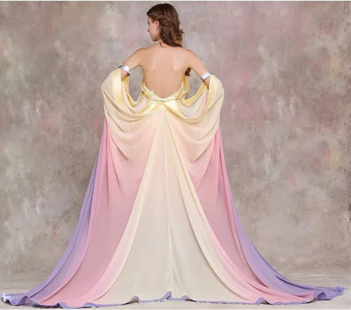 Vista 6 de CosplayDiy Vestido de mujer para cosplay Queen Padme Amidala