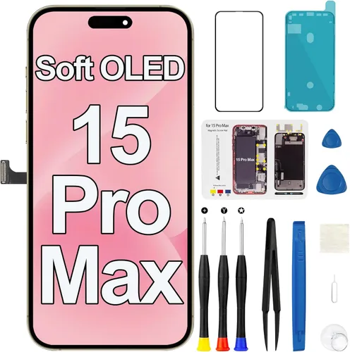 Vista 24 de para iPhone X pantalla LCD reemplazo 5.8 pulgadas