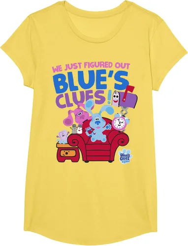 Vista 47 de Blue's Clues & You Group Shot Just Figured Out Blue's Clues Camiseta Negro