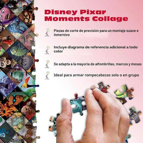 Vista 6 de Ceaco - Disney/Pixar Clips - Rompecabezas de 2000 piezas, 5 pulgadas