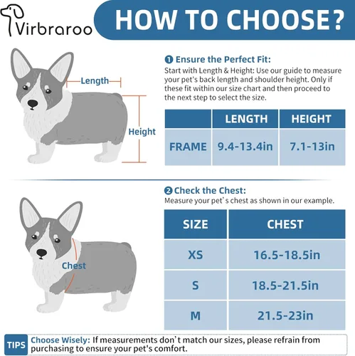 Vista 4 de Silla de ruedas para perros para patas traseras con neumáticos todo terreno mejorados y rodamientos duraderos, silla de ruedas ajustable para perro