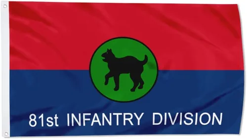 Vista 32 de Fyon Bandera militar de la 34ª división de infantería del ejército de 3 x 5 pies con 2 ojales de latón