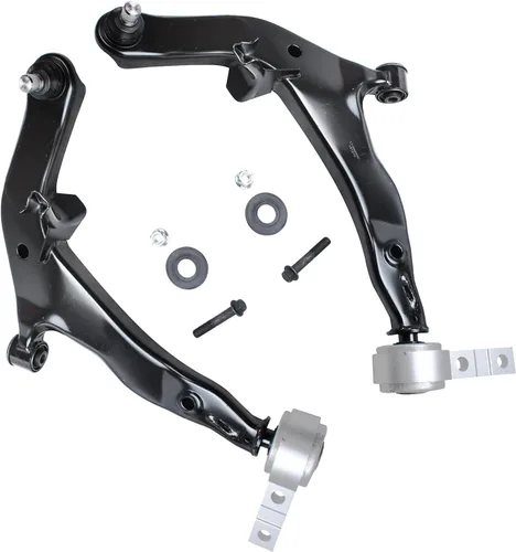 Vista 24 de Detroit Axle - 2 piezas Brazos de control superior delanteros para BMW X5 2007-2018 X6 2008-2019 Brazos de control superior con juntas esféricas