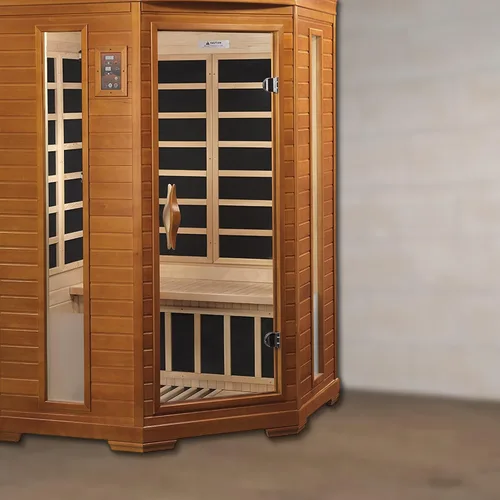 Vista 5 de DYNAMIC SAUNAS AMZ-DYN-6225-02 Bilbao - Sauna de infrarrojos lejanos para 2 personas