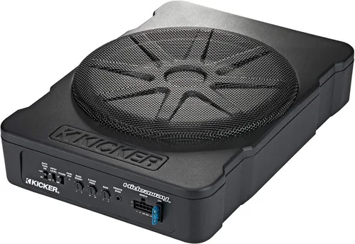 Vista 6 de KICKER 46HS10 Subwoofer Compacto con Alimentación, Oculto, 10 Pulgadas