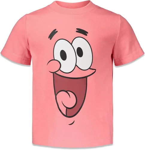 Vista 2 de Paquete de 3 camisetas de Bob Esponja Calamardo para niños pequeños a grandes