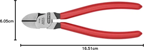 Vista 7 de KNIPEX Corte diagonal alicates de corte lateral