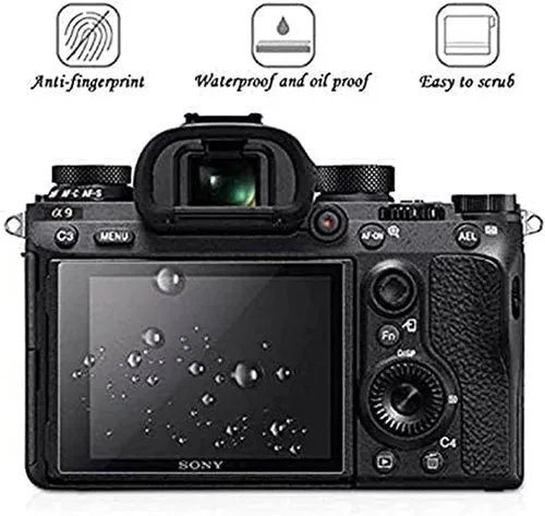 Vista 4 de PCTC Protector de pantalla LCD de vidrio templado compatible con cámara réflex digital Nikon D7500 (3 unidades)