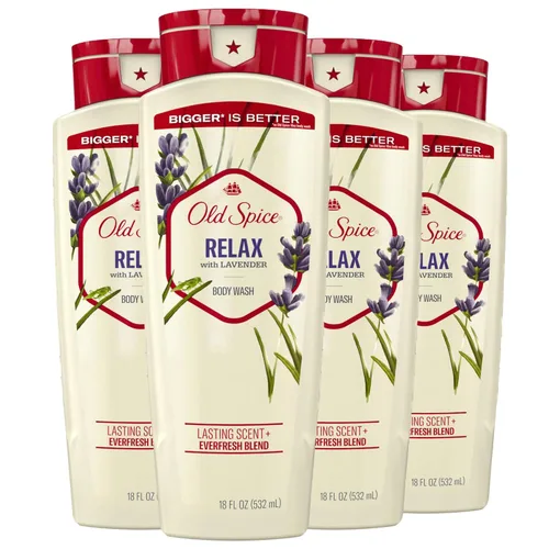 Vista 10 de Old Spice Gel de baño limpiador para hombres, ducha 24/7 fresco con aroma duradero, exfolia y limpieza, suave con la piel, vitamina B3, mar profundo