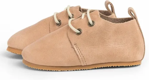 Vista 2 de Piper Finn Zapatos Oxford de caña baja para niños, zapatos de vestir para niñas y niños, botas Oxford para niños y niñas con piel encerada, cordones