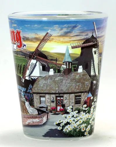 Vista 2 de Solvang Danish Village California - Vaso de chupito fotográfico