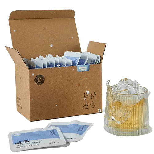 Vista 9 de RIANTEA Bolsas de té negro orgánico con sabores de frutas y flores secas, sin azúcar natural, baja en cafeína, bolsa de té de hoja entera 100%