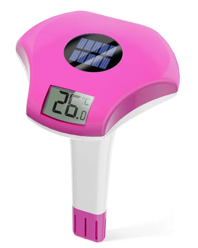 Vista 9 de BALDR Termómetro flotante para piscina, termómetro de piscina con energía solar, fácil de leer/usar