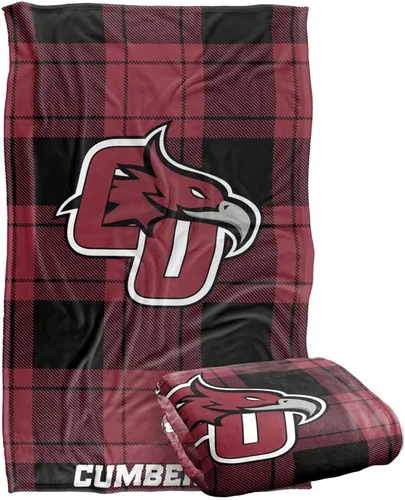 Vista 261 de LOGOVISION St John's University Campus Plaid Spirit Silky Touch Manta súper suave 36 x 58 pulgadas